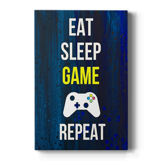 Gamer at Play V - Canvas Art Print