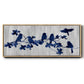 Indigo Hangout - Floater Framed Canvas Print