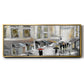 Sunday Market - Floater Framed Canvas Print