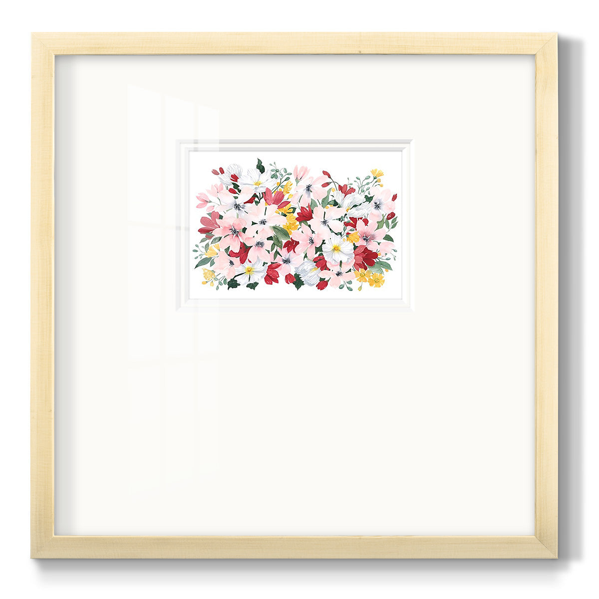 Spring Bliss III - Double Matboard Framed Print