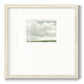 Gray Stone Sky III Premium Framed Print Double Matboard