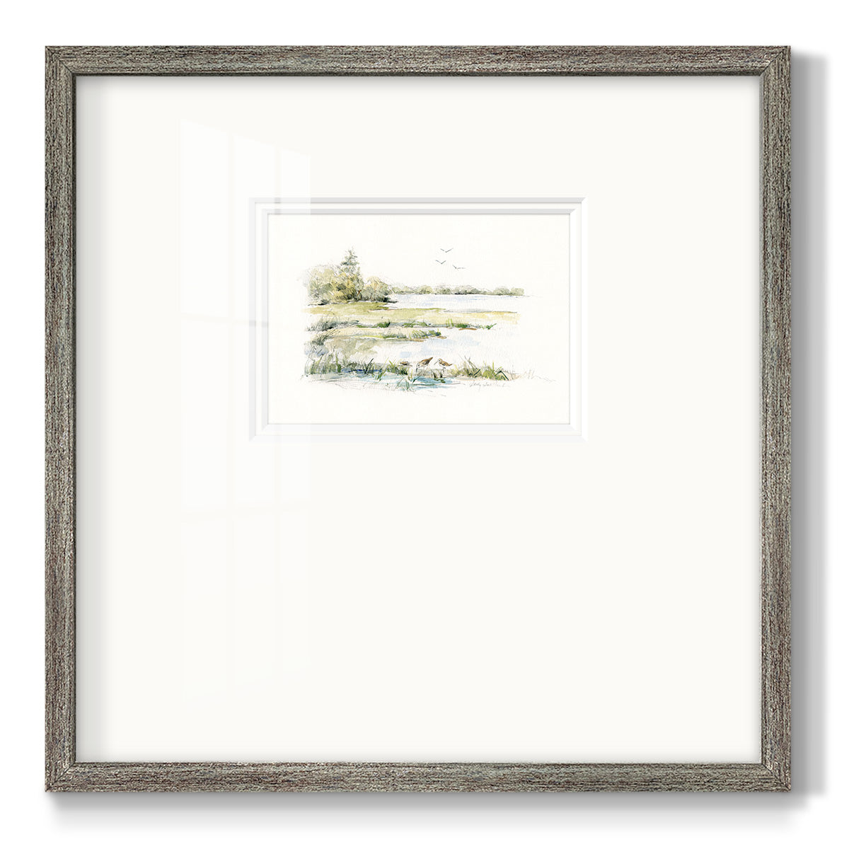 Cloisonne Dragonfly - Double Matboard Framed Print