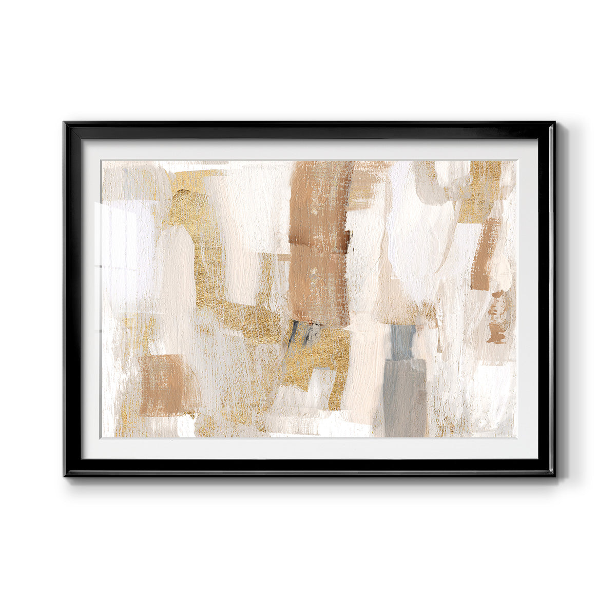 Gold Quartz I Premium Framed Print - Ready to Hang