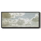 Sky Scrapers IV - Floater Framed Canvas Print