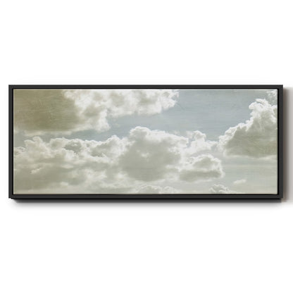 Sky Scrapers IV - Floater Framed Canvas Print