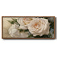 La Roseraie II - Floater Framed Canvas Print