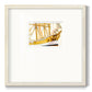 Gold Ship II Premium Framed Print Double Matboard