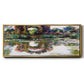 Rose Flowered Arches at Giverny, 1913 - Floater Framed Canvas Print