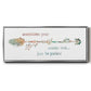 Wishing Arrow - Floater Framed Canvas Print