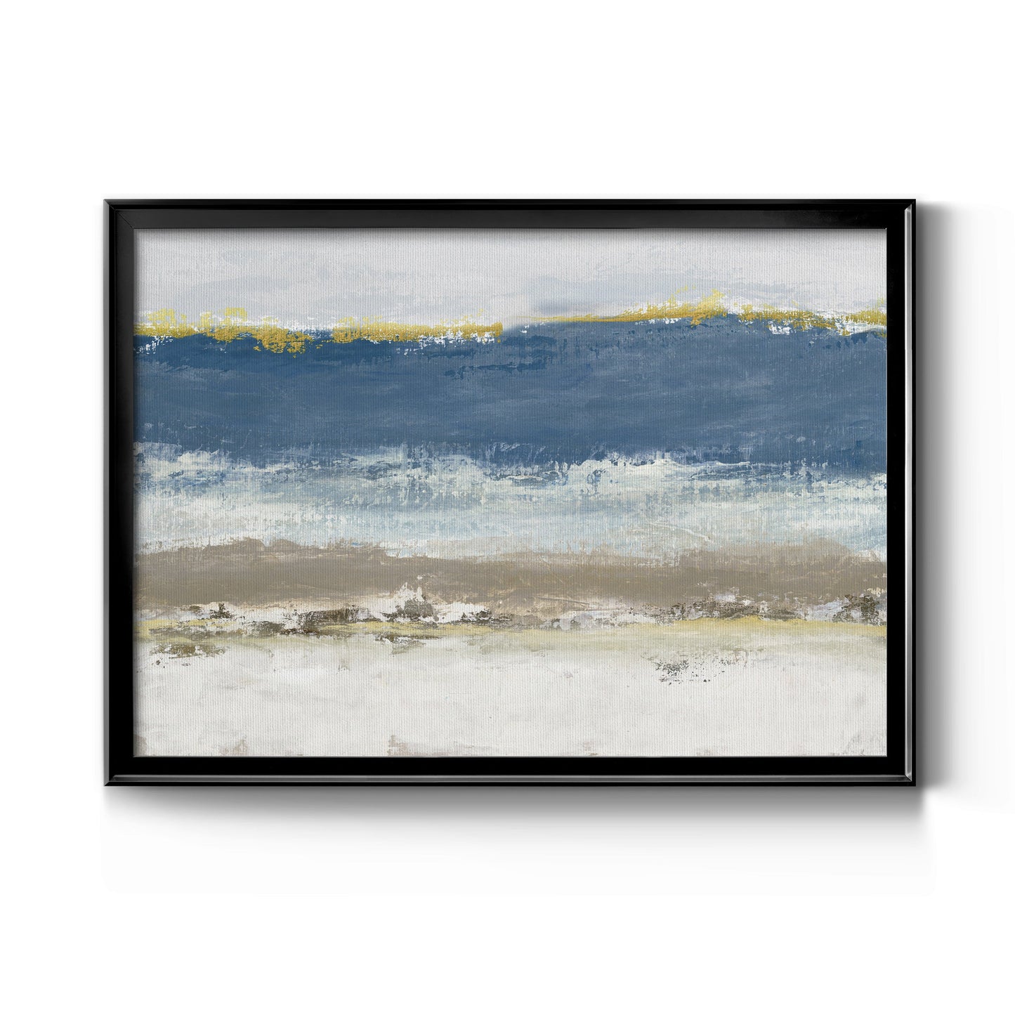 Blue Skies - Modern Framed Canvas Print