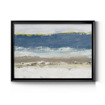 Blue Skies - Modern Framed Canvas Print