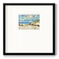 Dunes I- Premium Framed Print Double Matboard