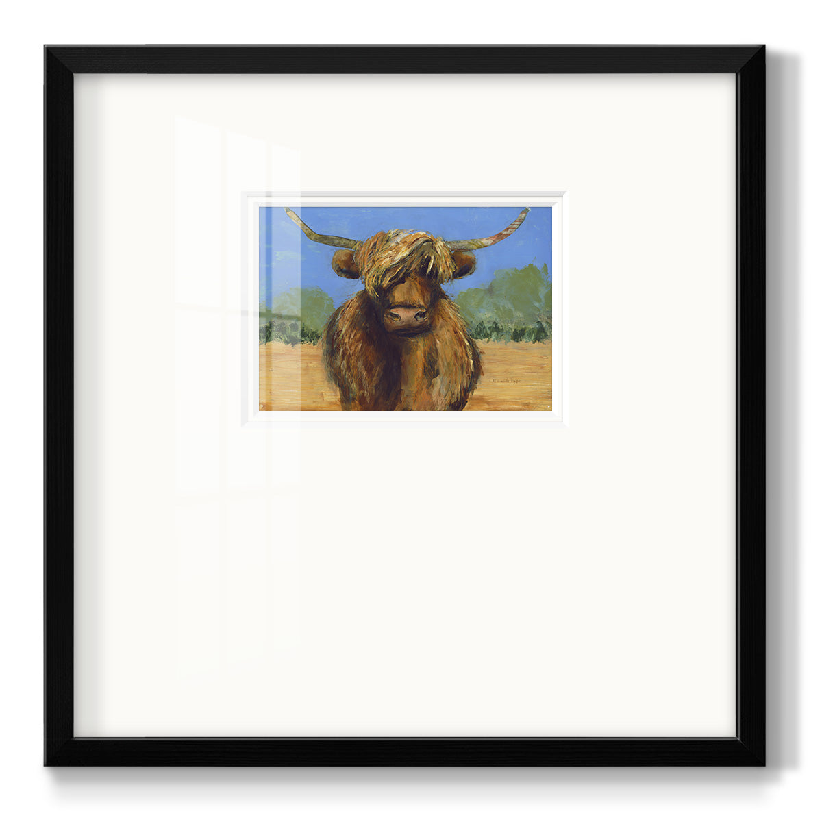 Shorty - Double Matboard Framed Print