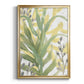 Sea Grass Fresco IV - Modern Framed Canvas Print