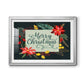 Bright Christmas Night  I - Modern Framed Art Print