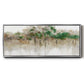 Subtle Meadow Reflections - Floater Framed Canvas Print