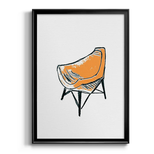 Take a Seat XII - Modern Framed Canvas Print