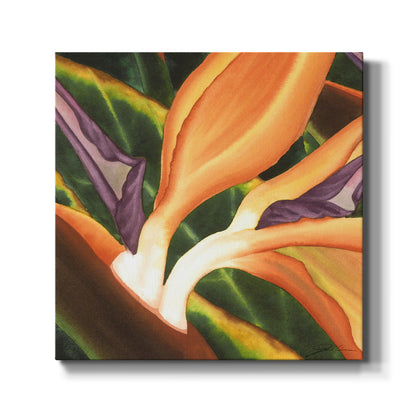 Bird of Paradise Tile III - Canvas Art Print