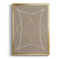 Hyperbola II - Modern Framed Canvas Print