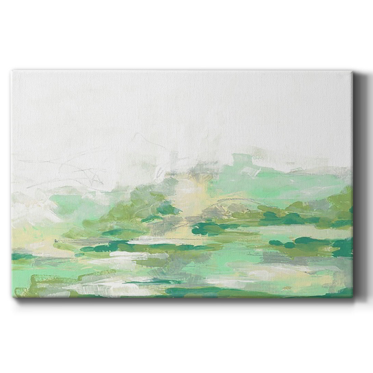 Green Mist Vista II Premium Gallery Wrapped Canvas - Ready to Hang