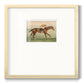 Vintage Equestrian II - Double Matboard Framed Print