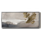 Watercolor with Gold II - Floater Framed Canvas Print