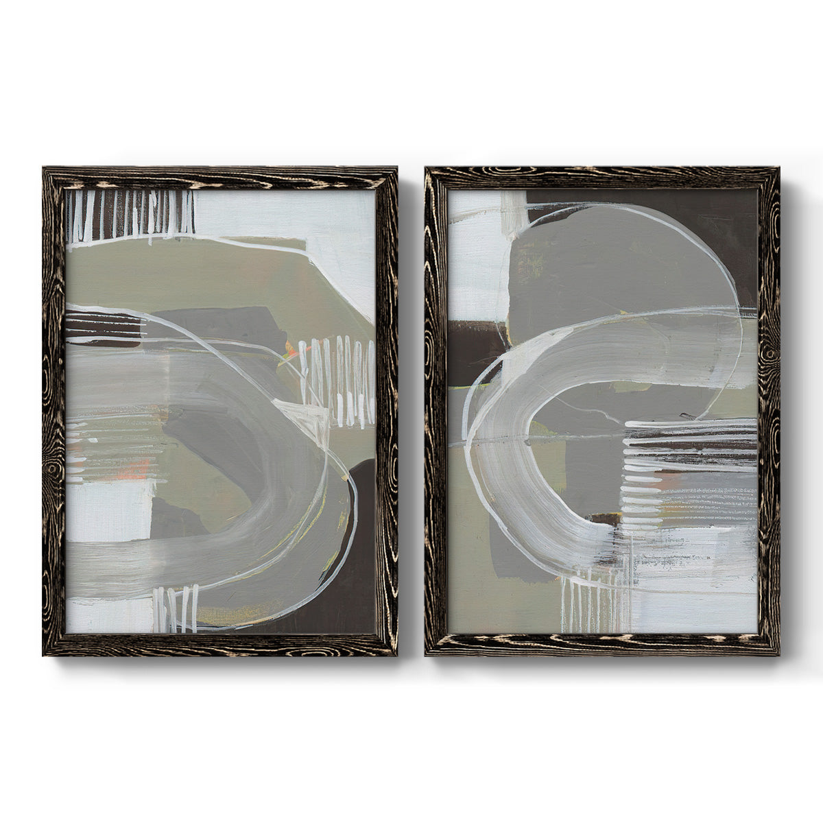 Arching Neutrals I - Premium Framed Canvas - Ready to Hang