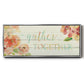 Gather Together - Floater Framed Canvas Print