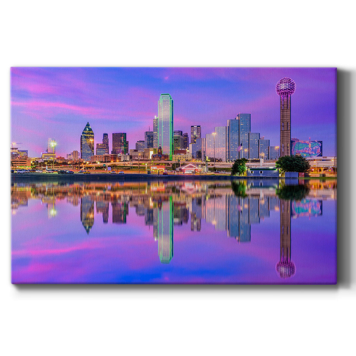 Dallas, Texas, USA - Canvas Art Print