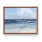 Beach Trio - Restickable Framed Art Print
