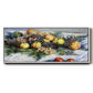 Still Life with Pears and Grapes, 1880 - Floater Framed Canvas Print