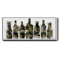 Wine Selection - Floater Framed Canvas Print