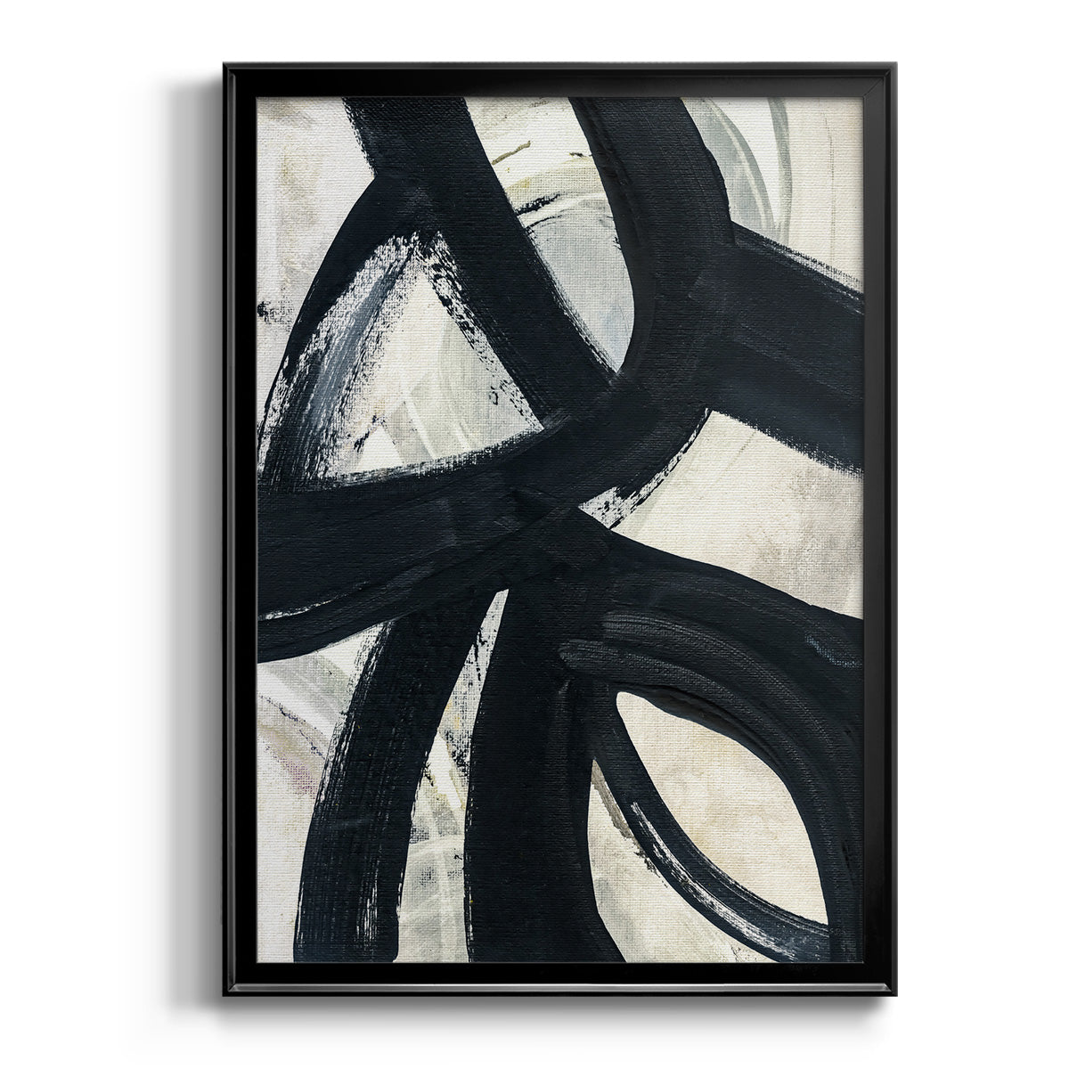 A Day in Brooklyn - Modern Framed Canvas Print