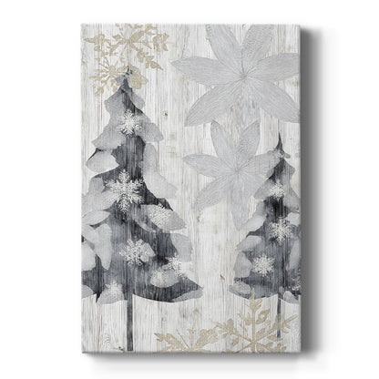 Silver Pines Square - Canvas Art Print