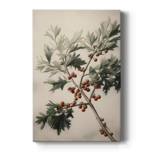 Sugar Pines Green - Canvas Art Print