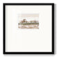 Soft Welcome Spring - Double Matboard Framed Print