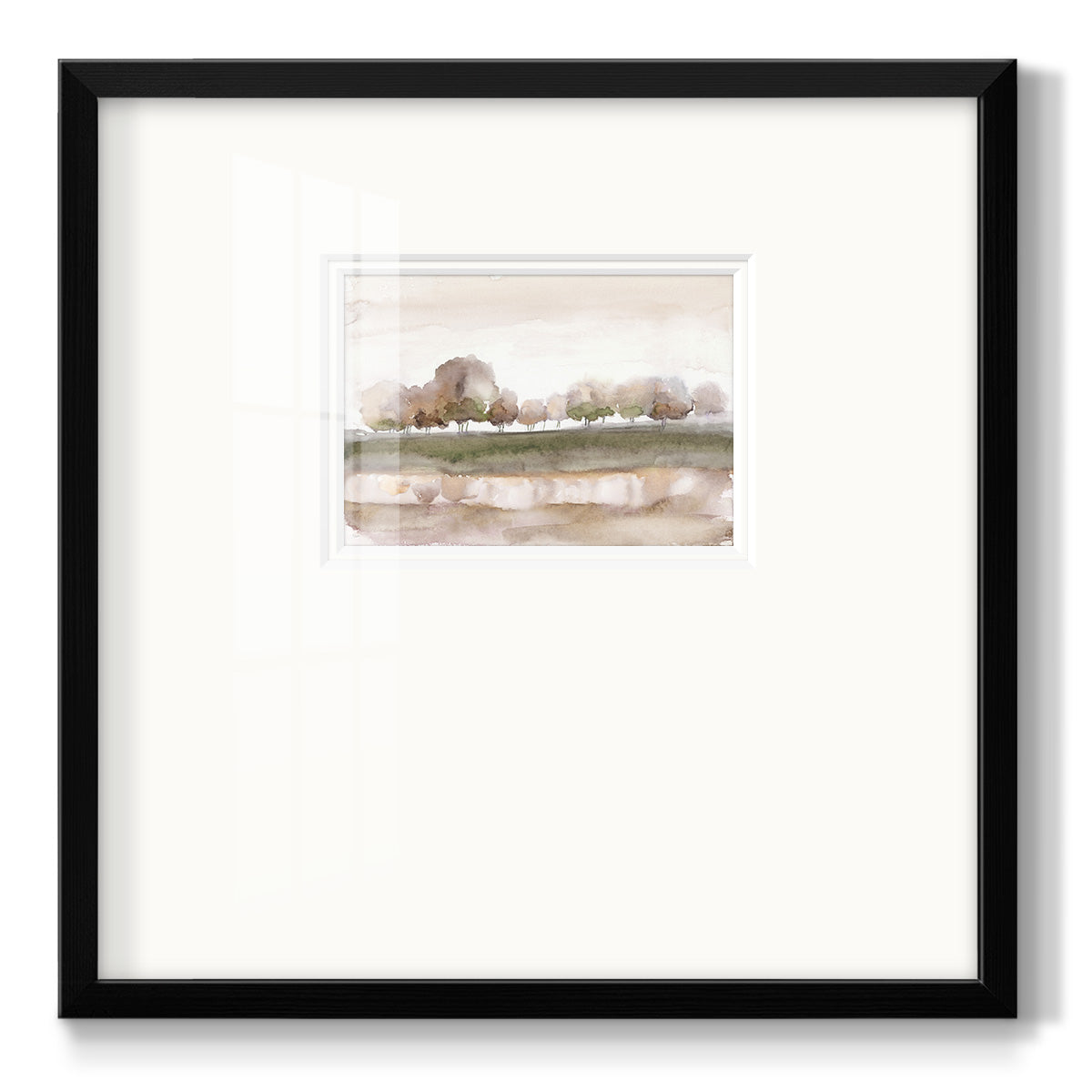 Soft Welcome Spring - Double Matboard Framed Print