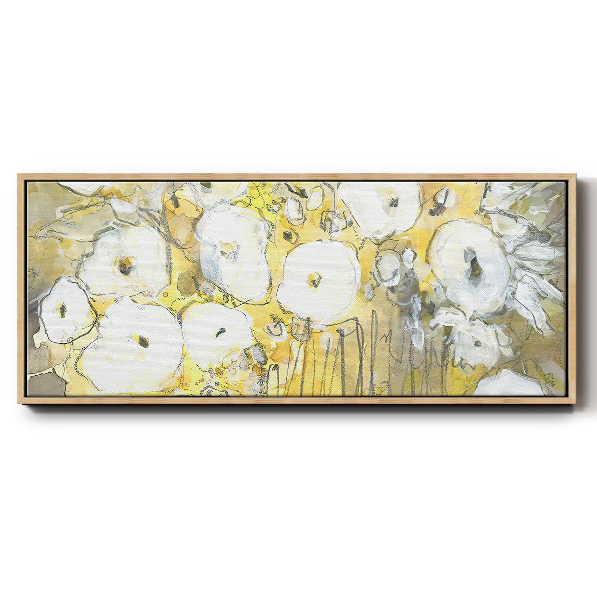 Heirloom Treasure I - Floater Framed Canvas Print