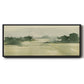 Watercolor Pasture I - Floater Framed Canvas Print