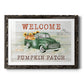 Pumpkin Patch - Barnwood Framed Art Print