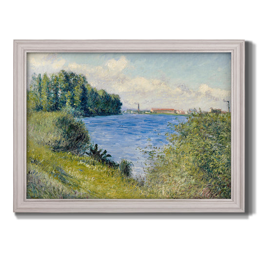 The Seine at Argenteuil - Ornate Framed Canvas Print