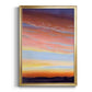 Ignited Dusk II - Modern Framed Canvas Print