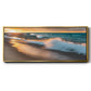 Miners Beach Light - Floater Framed Canvas Print