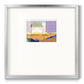 Pink Paint - Double Matboard Framed Print