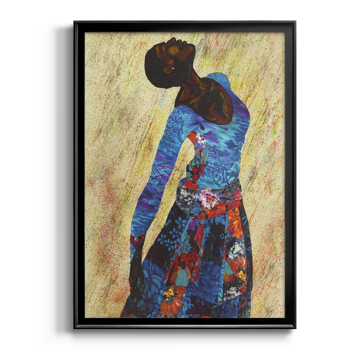 Woman Strong IV - Modern Framed Canvas Print