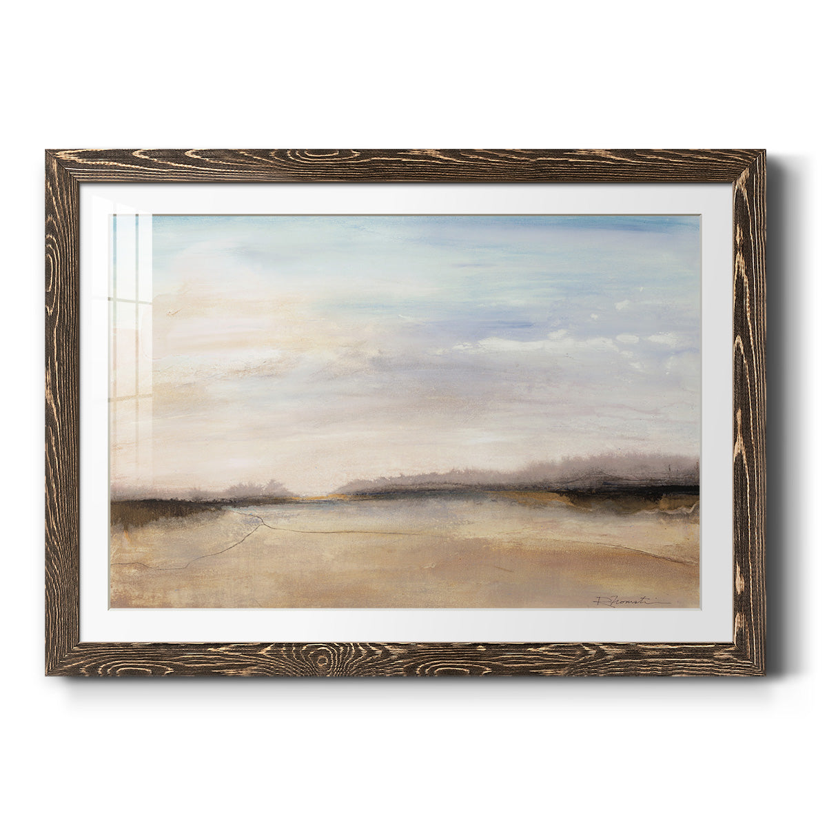 Mirage - Barnwood Framed Art Print