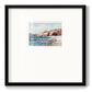 Sea Cliff Study II - Double Matboard Framed Print
