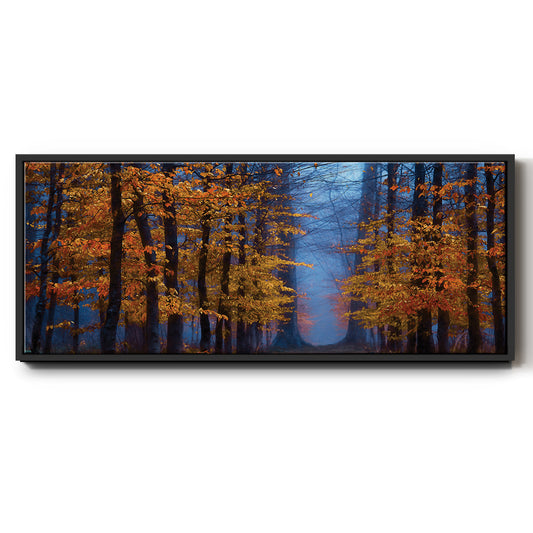 The Path of Midas - Floater Framed Canvas Print