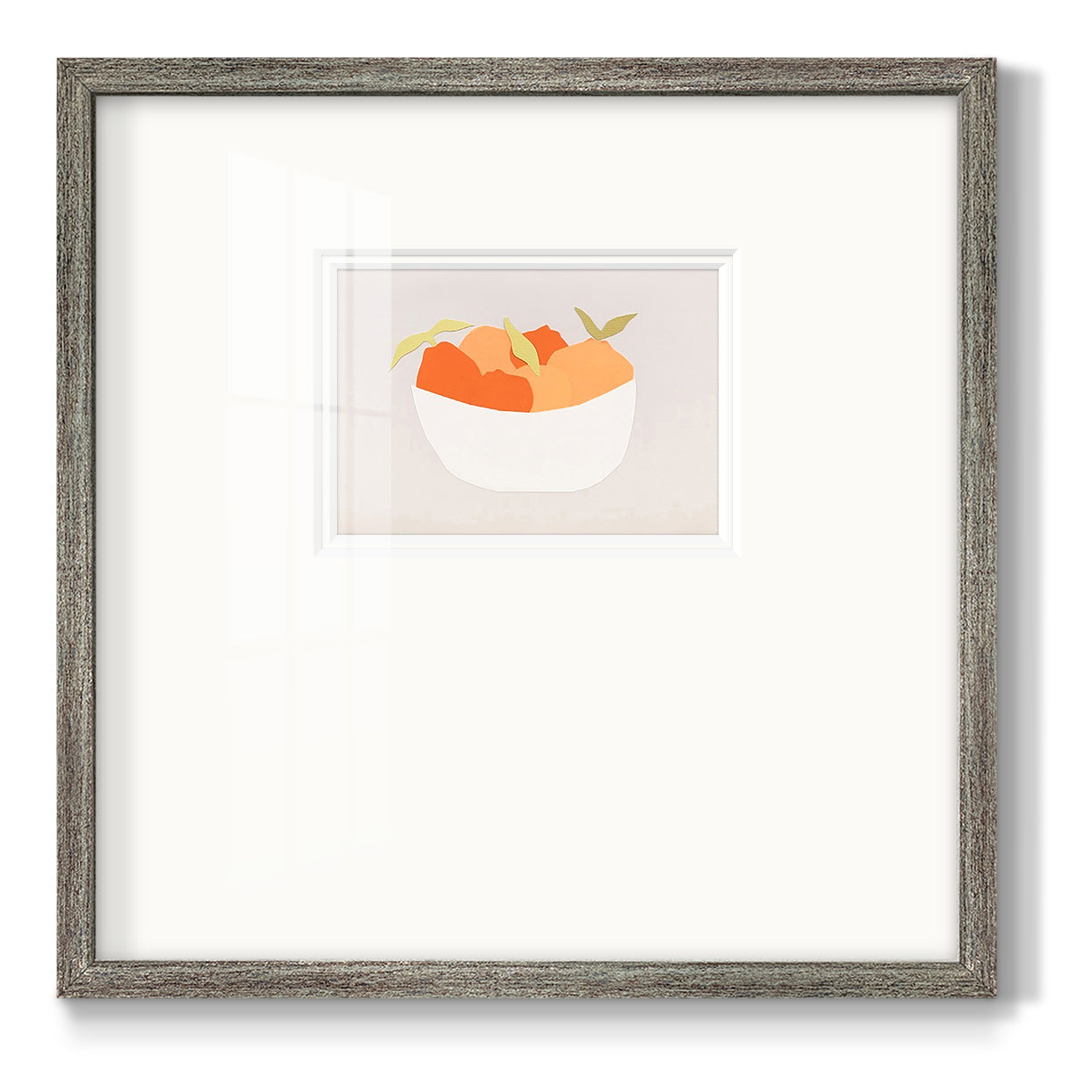 Sumo Citrus II Premium Framed Print Double Matboard