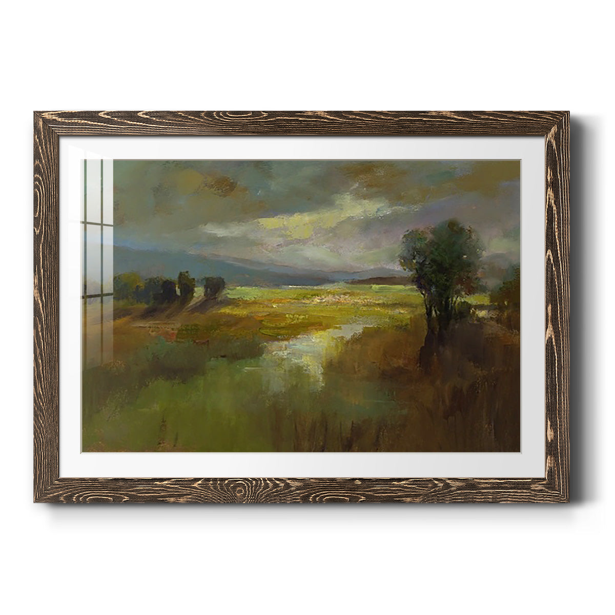 The Way Home - Barnwood Framed Art Print